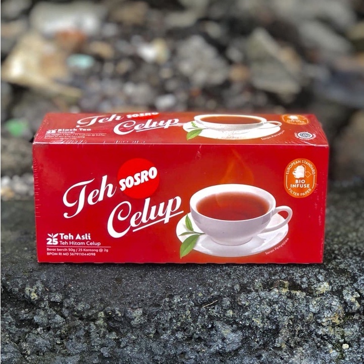 

SOSRO Teh Celup Merah Box 30x2gr