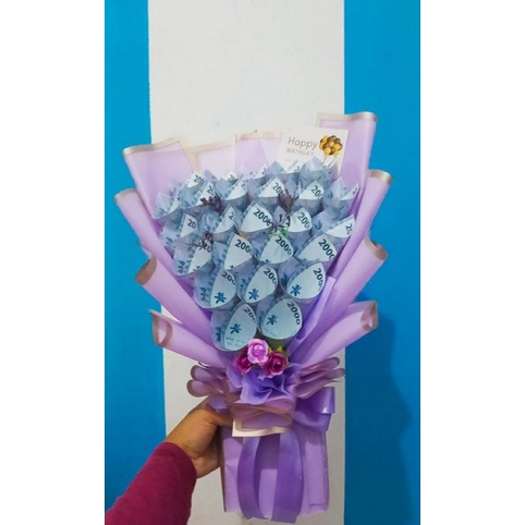 BUCKET UANG pecahan 2000 25lembarr BUCKET HADIAHH ANNIVERSARY WEDDING KADO ISTIMEWA