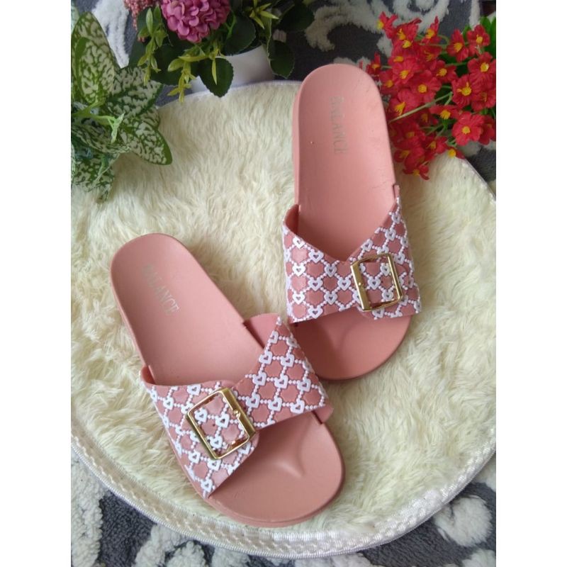 SANDAL BALANCE 2022 T1 STRAP BATIK ORIGINAL BLC 2022-T1 KARET LENTUR ANTI SLIP MODEL TERBARU