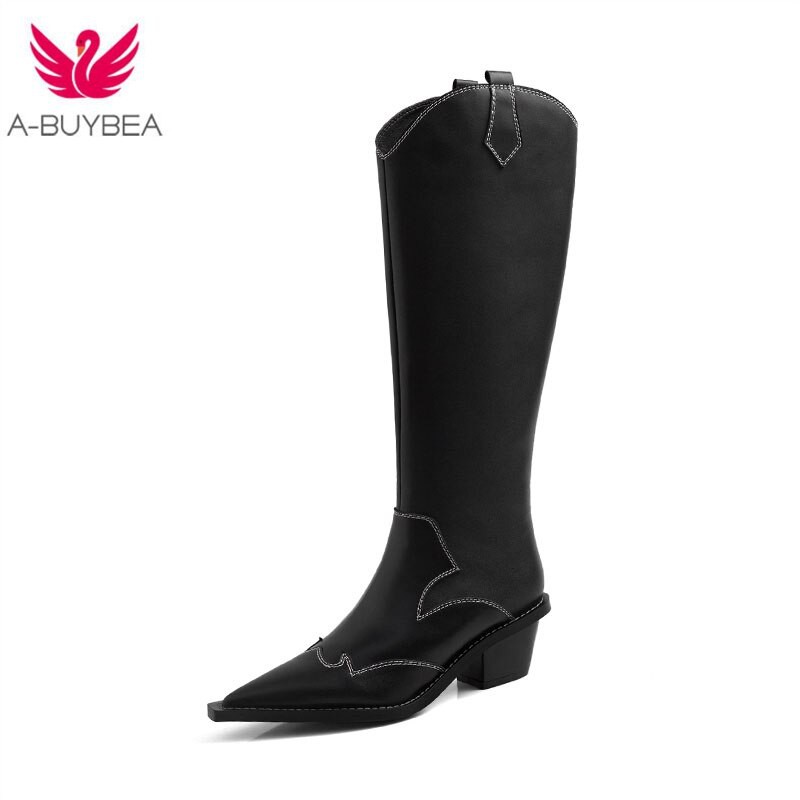 womens knee high cowboy boots