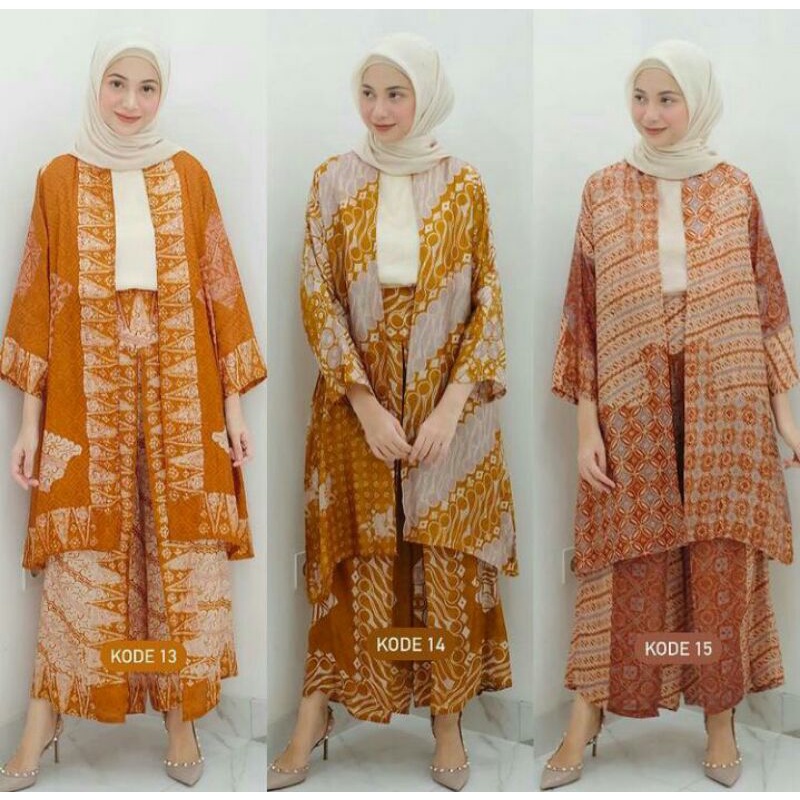 Arumi Basic Set Celana Kulot by Sarah the Label