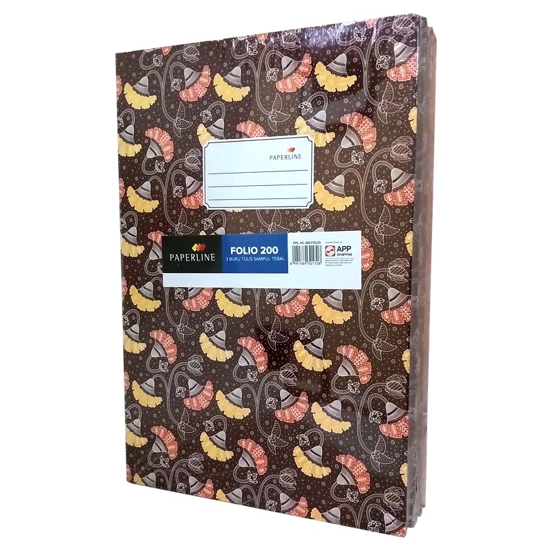

Buku Folio PaperLine 200 Lembar Hard Cover Sampul Tebal-SHSNP