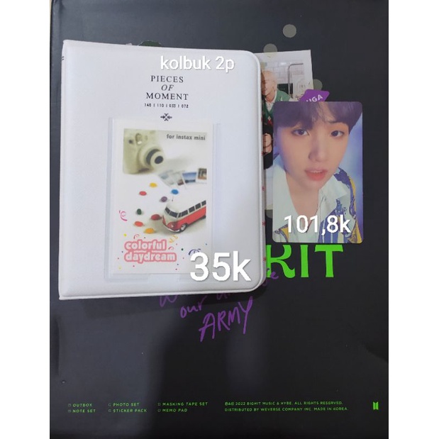 Photocard Official BTS Suga Yoongi Persona 4 [adlina]