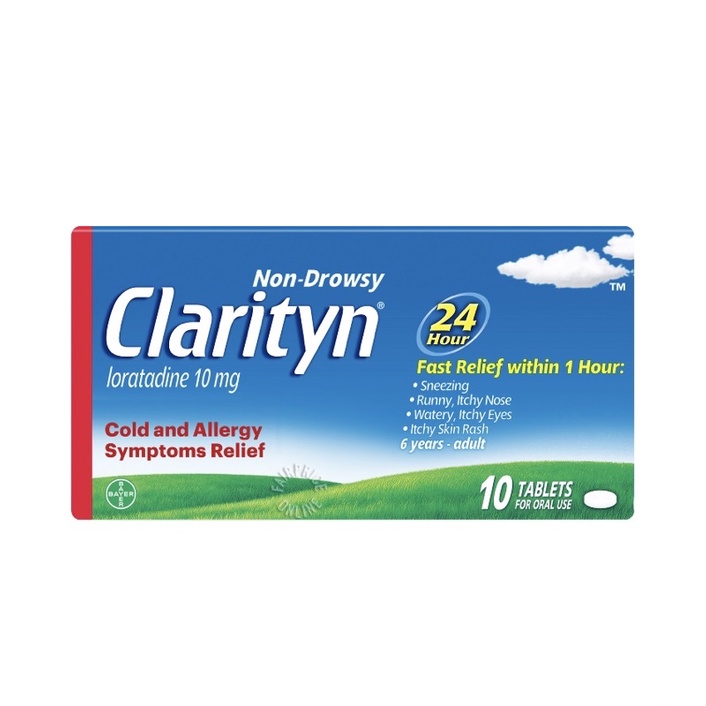 Clarityn Non Drowsy Allergy Relief - 10 tablets
