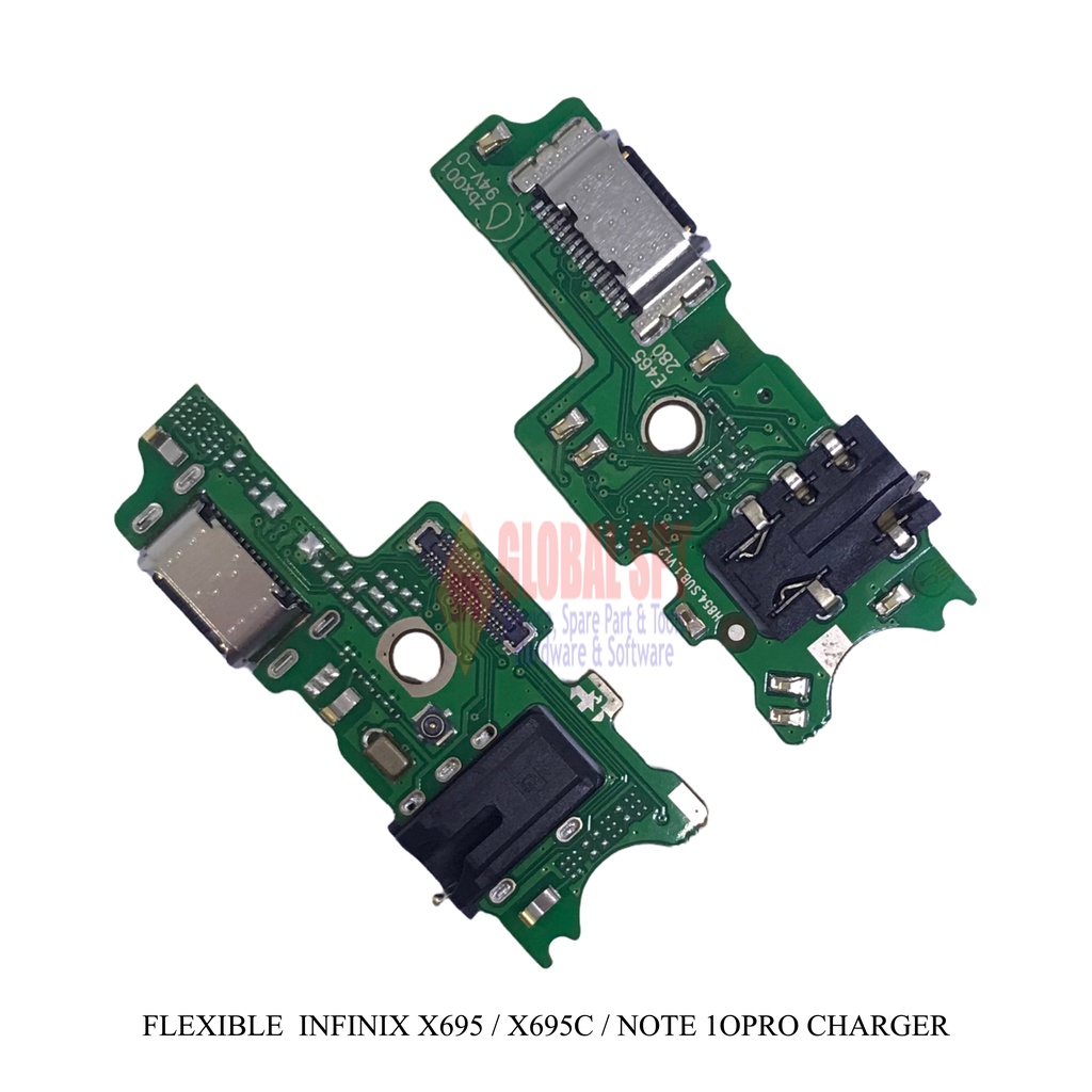 FLEXIBLE INFINIX X695 CONECTOR CAS / KONEKTOR CHARGER X695C / NOTE 10 PRO