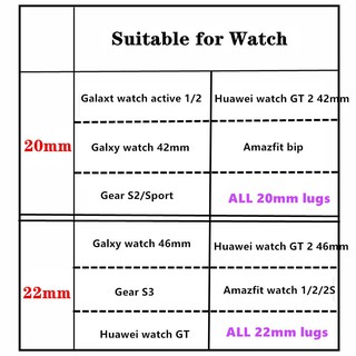 Strap Bahan Nilon Ukuran 20/22mm Samsung Galaxy Watch Gt