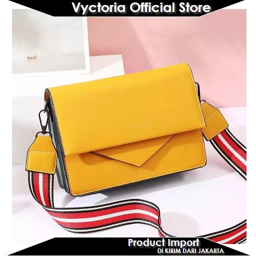 (COD) Vyctoria VOS9885 Tas Selempang Wanita Fashion Import Grosir Promo EL515 B9885 LT1537 CR7196 GT1658 1537 1658 7196 515