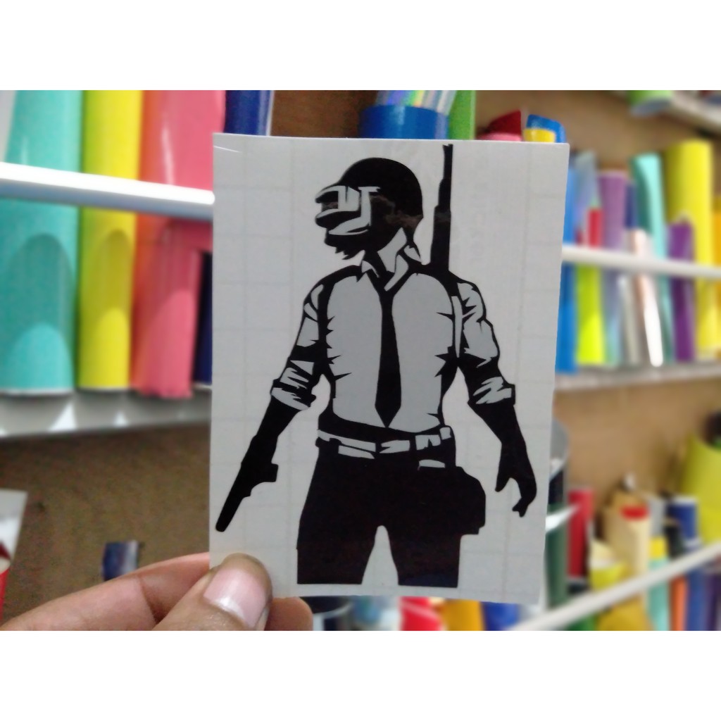 

sticker PUBG cutting sticker