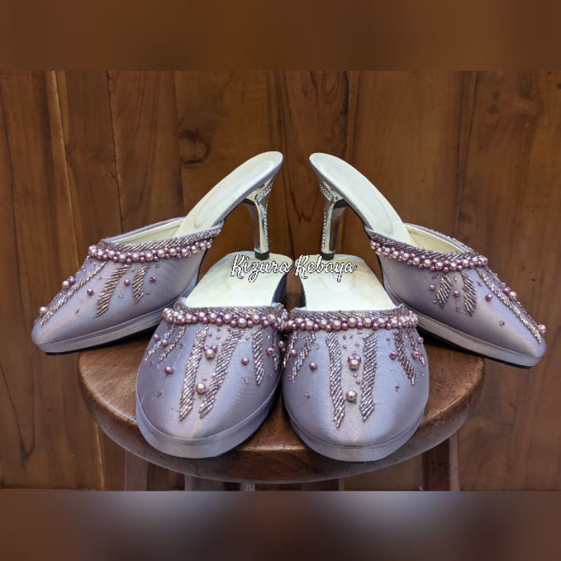 Selop Sandal Sendal Pengantin Payet Sepasang Couple