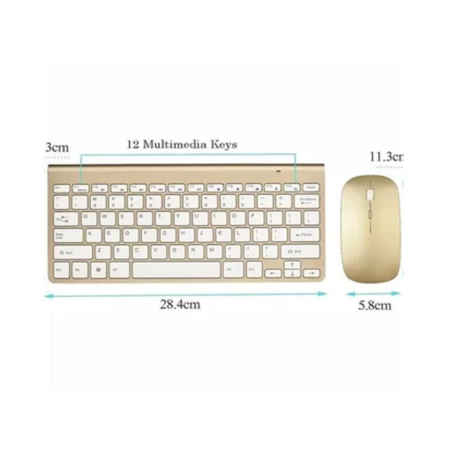 Keyboard Mouse Wireless Combo