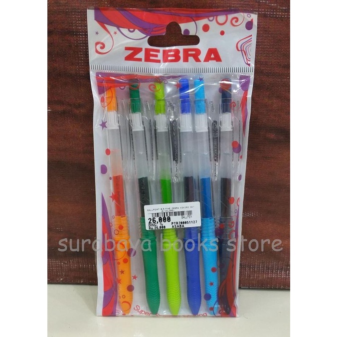 

siap kirim] BALLPOINT KOKORO / PULPEN KOKORO / KOKORO WARNA SET ISI 6