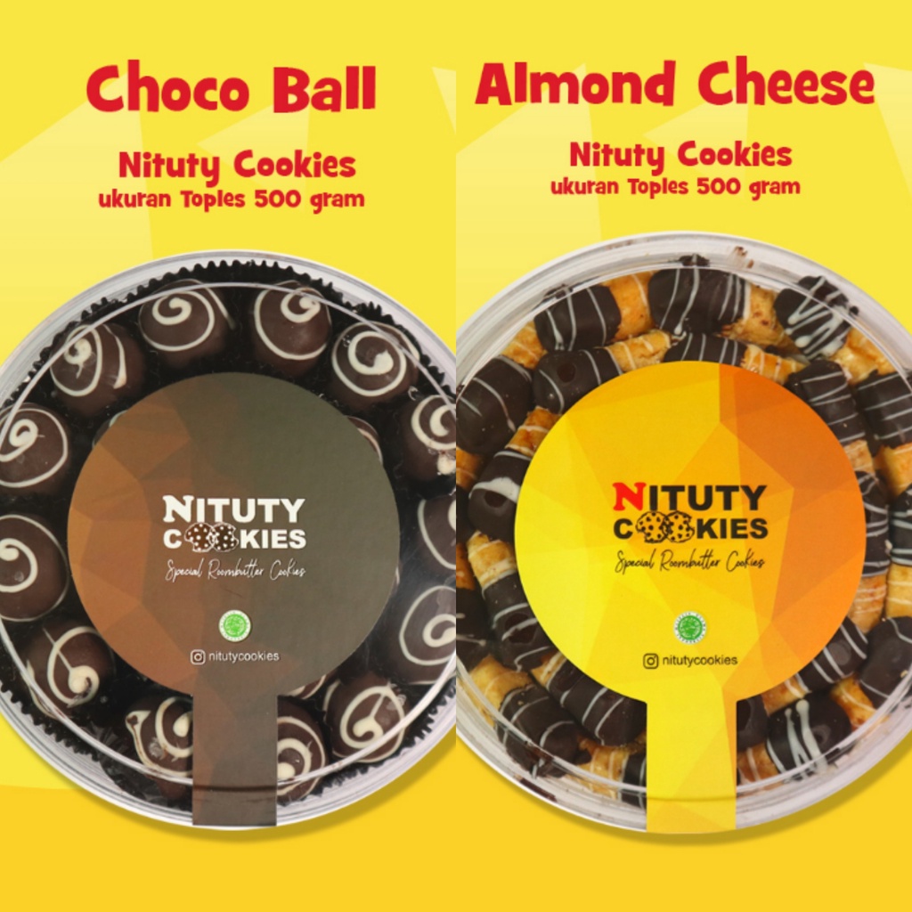 

PAKET HEMAT KUE KERING 2 TOPLES CHOCOBALL DAN ALMOND CHEESE 500 GR