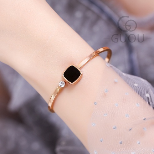 【Ready】100%ORI【COD】【GUOU Watch 】Jam tahan air  2022 Baru Jelly Desain Kecil Square Watch Waterproof Women's Watch Wanita Jelly menonton tali karet wanita menonton Korea menonton fashion women's Watch-Bracelet