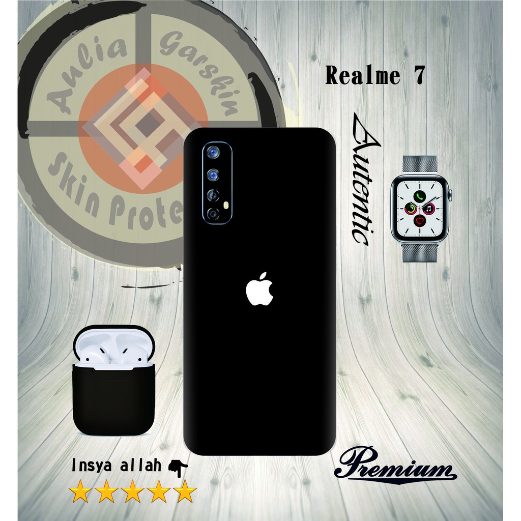 Garskin Hp Realme 7 motif Iphone - Free Custom motif Via Chat