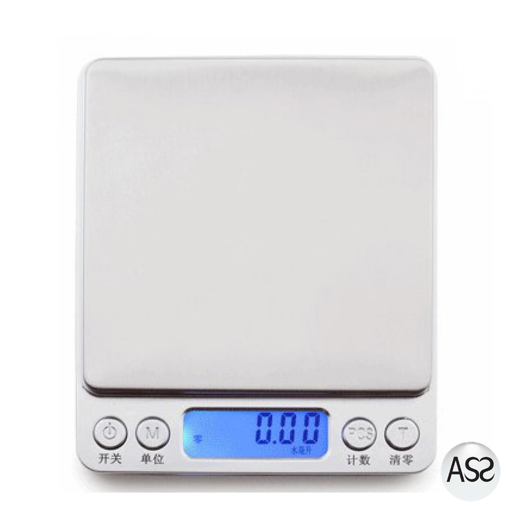 ASS Shop - Taffware Digipounds Timbangan Mini Digital Scale 1kg 0.1g - i2000