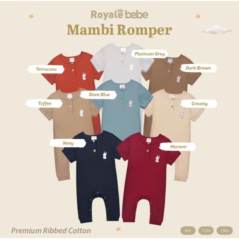 Royale Bebe Mambi Romper Jumper Bayi