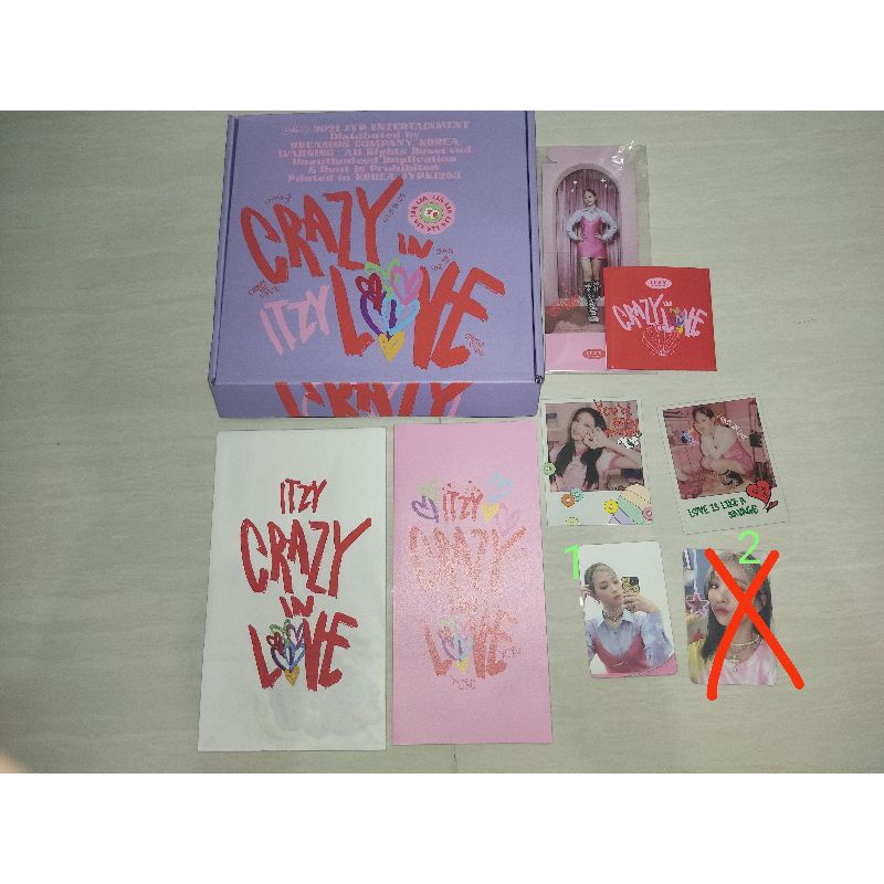 WTT ONLY ITZY CRAZY IN LOVE