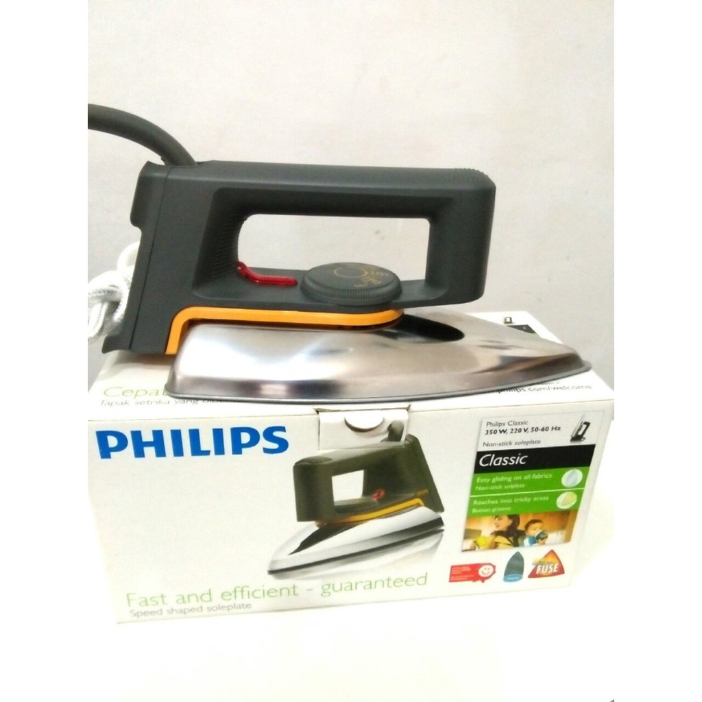 SETRIKA PHILIPS ELECTRIC DRY IRON CLASSIC HD 1172 / PHILIPS HD1172