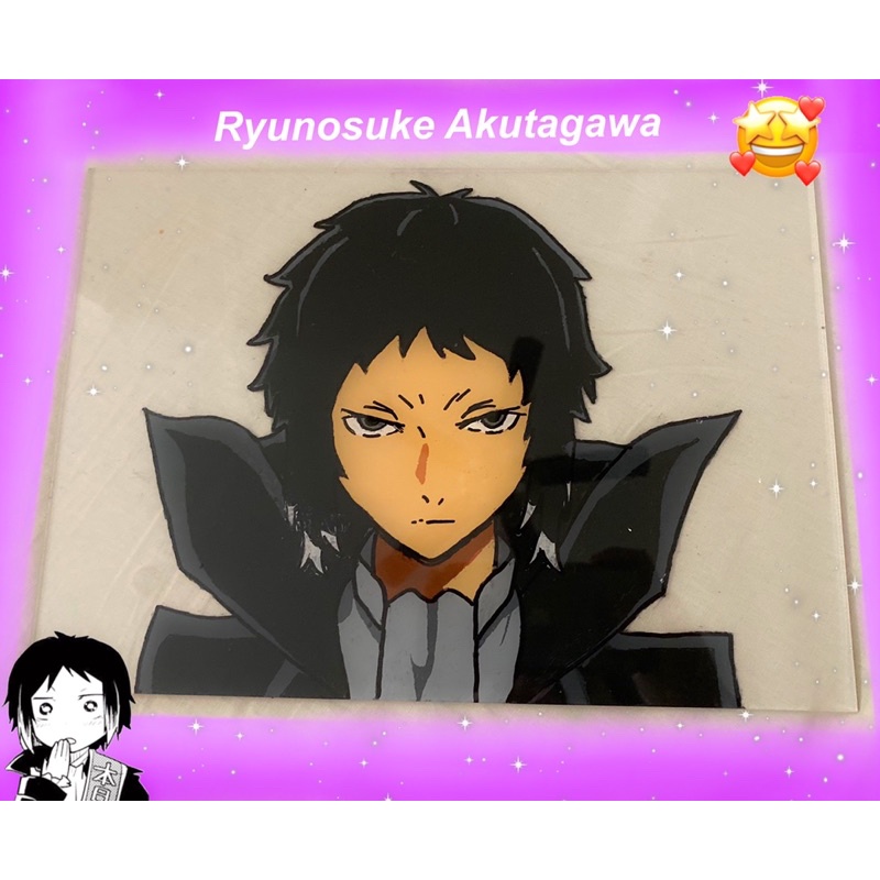 

CUSTOM ACRYLIC GLASS PAINTING ANIME A4 [OPEN PO]