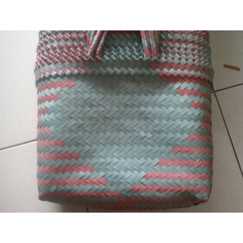 Tas Souvenir SIZE S , Tas Parcel ,Tas Hajatan , Tas Anyaman Plastik Grosir Murah