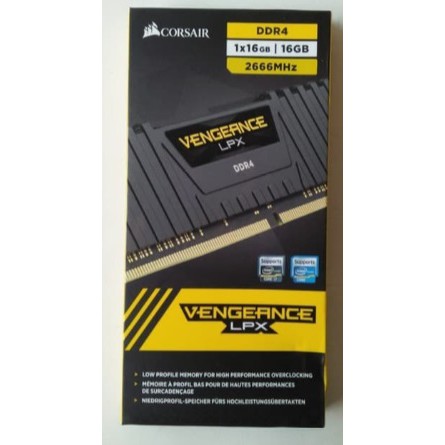 DDR4 16 GB CORSAIR VENGEANCE LPX