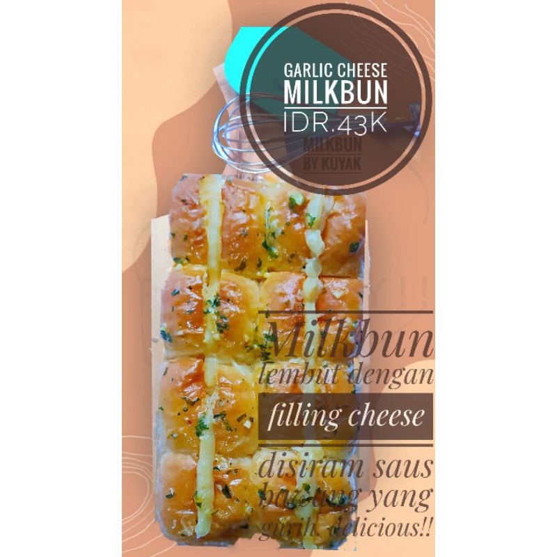 

Garlic Cheese Milkbun by Kuyak