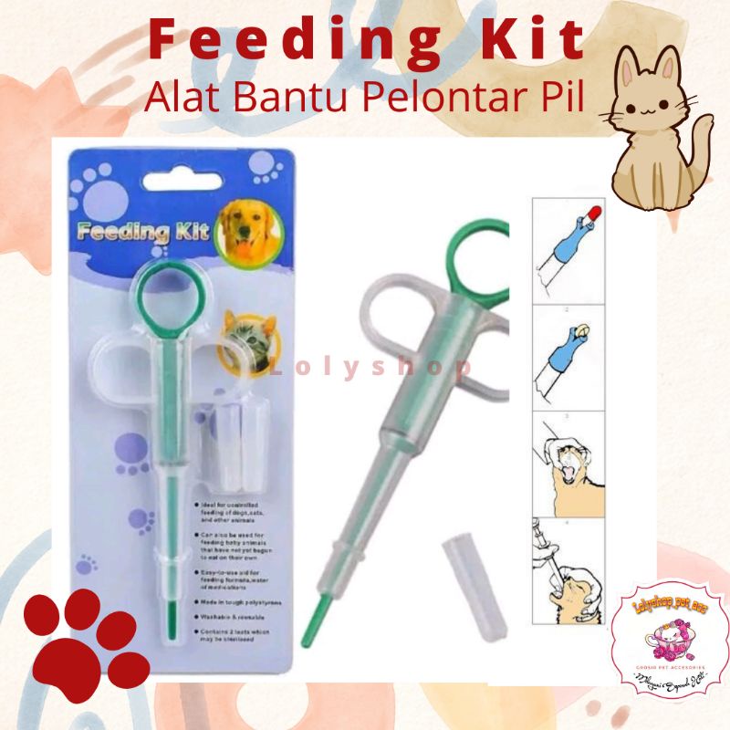 FEEDING KIT - ALAT BANTU PELONTAR OBAT HEWAN