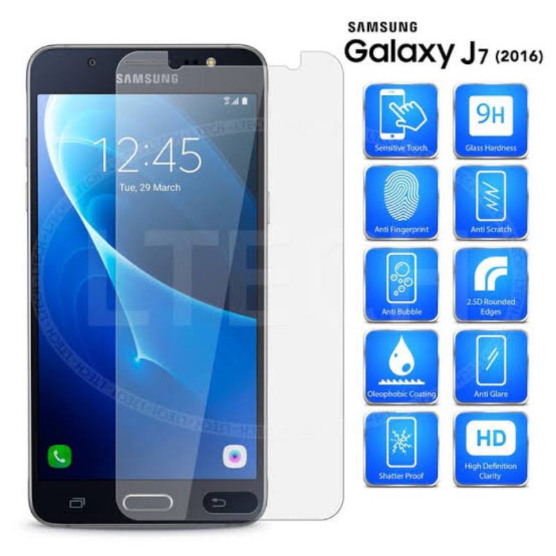 TEMPERED GLAS ANTI GORES SAMSUNG GALAXY J7 J7 2016 BENING