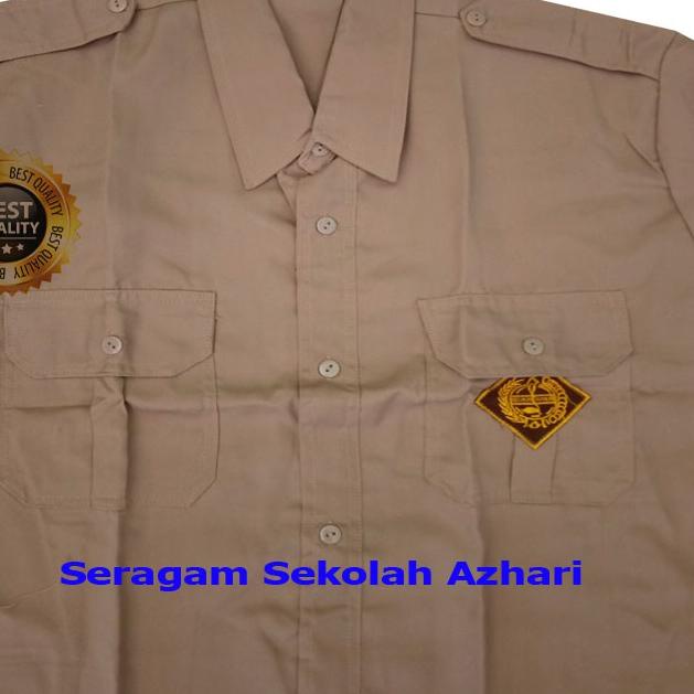 Harga Bersahabat.. BAJU PRAMUKA SD LAKI LENGAN PANJANG-BAJU SERAGAM PRAMUKA PRIA SMP DAN SMA PANJANG