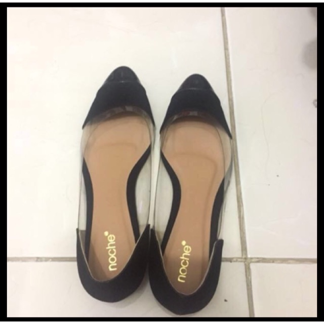 noche glass shoes