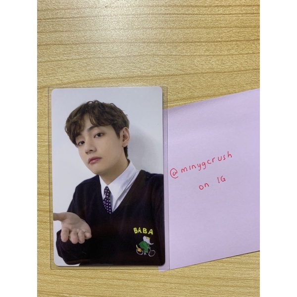 Japan fc mobile BTS photocard official jp taehyung renewal