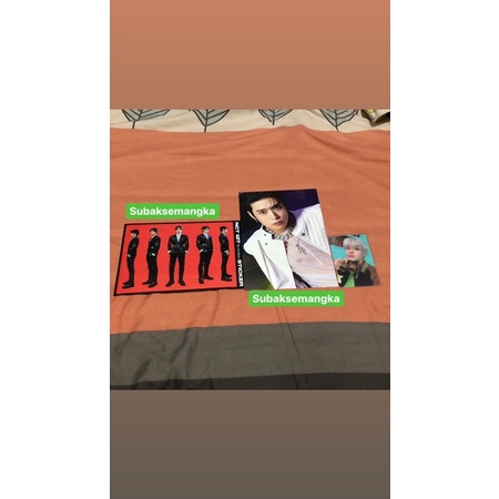 NCT 127 Sticker Photocard Jungwoo teropong Postcard Sticker Jaehyun Set PC ready ina