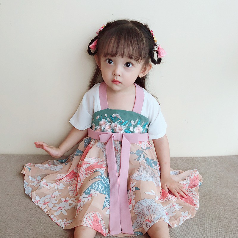 Dres Anak Perempuan Import Modern Hanbok Korea Jepang Korean and Japanese Style