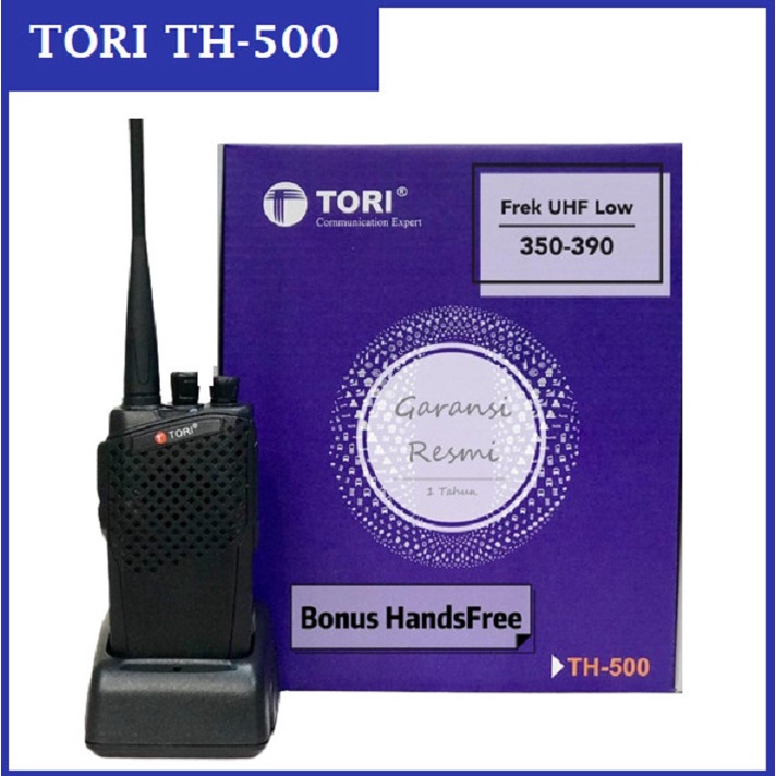 HT TORI TH500 UHF Radio HT Handy Talky/Walkie talkie Garansi