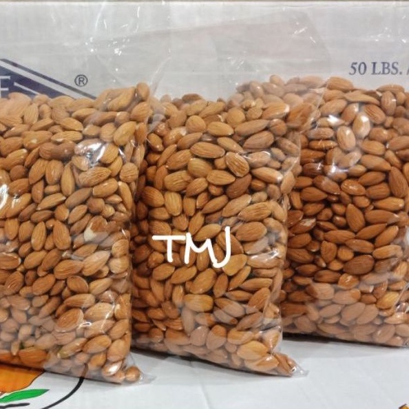 KACANG ALMOND PANGGANG PREMIUM 500gr (ROASTED)