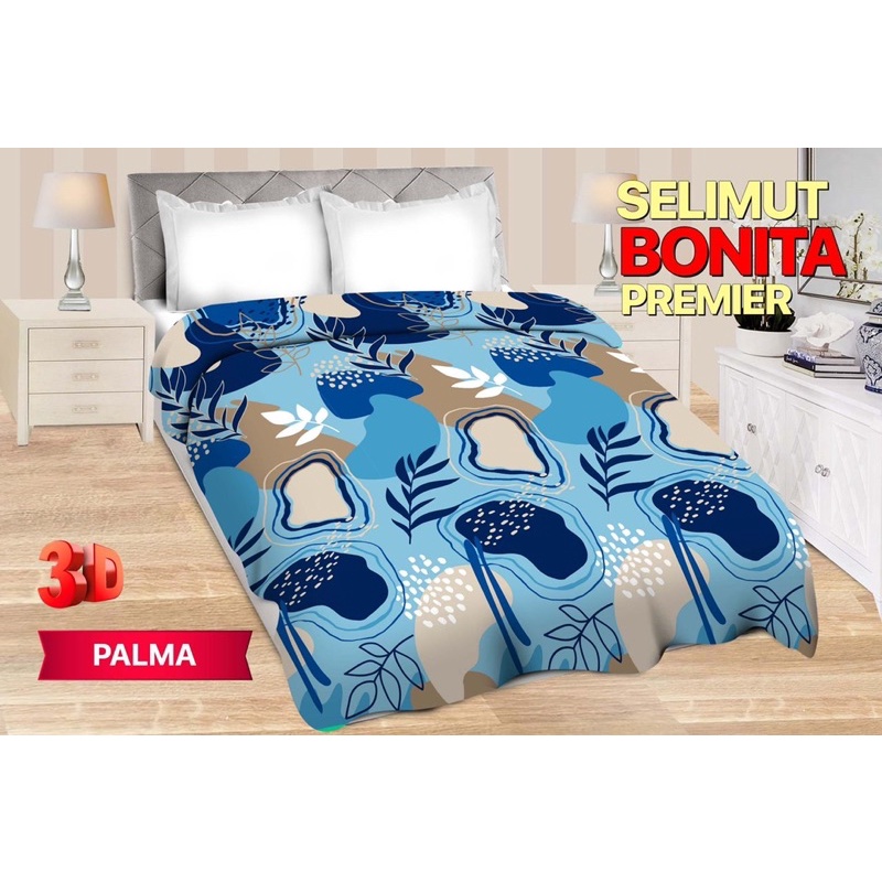 (BISA COD) SELIMUT BONITA PREMIER UK 160*200 cm