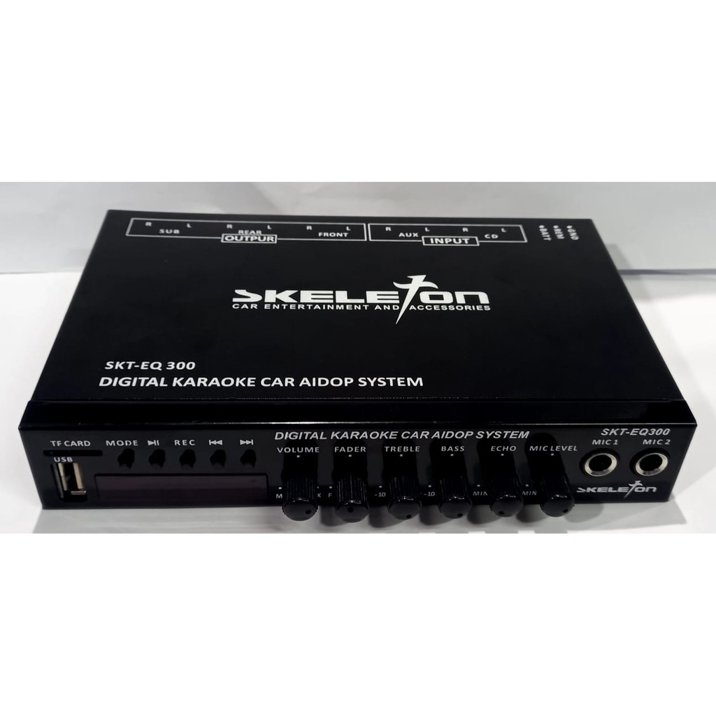 Skeleton Parametric Equalizer Preamp Karaoke Bluetooth SKT-EQ300