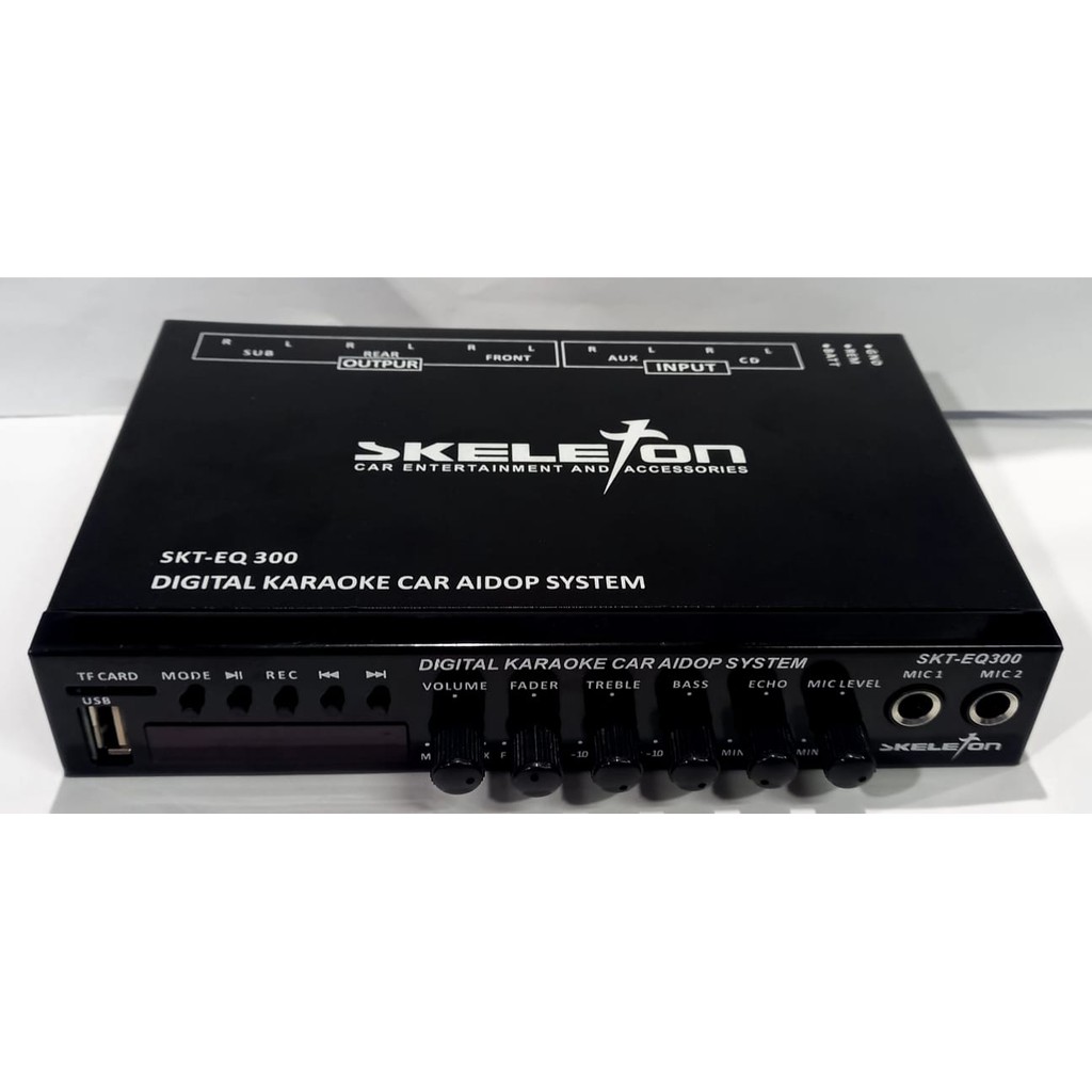 Skeleton Parametric Equalizer Preamp Karaoke Bluetooth SKT-EQ300