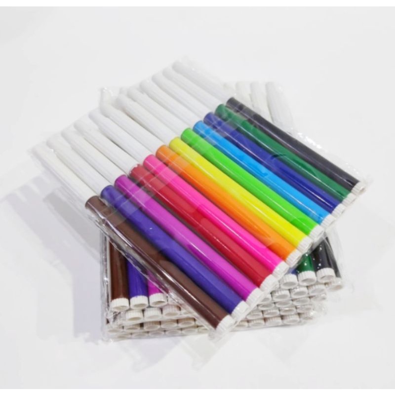 Spidol 12 Warna Colour Pen