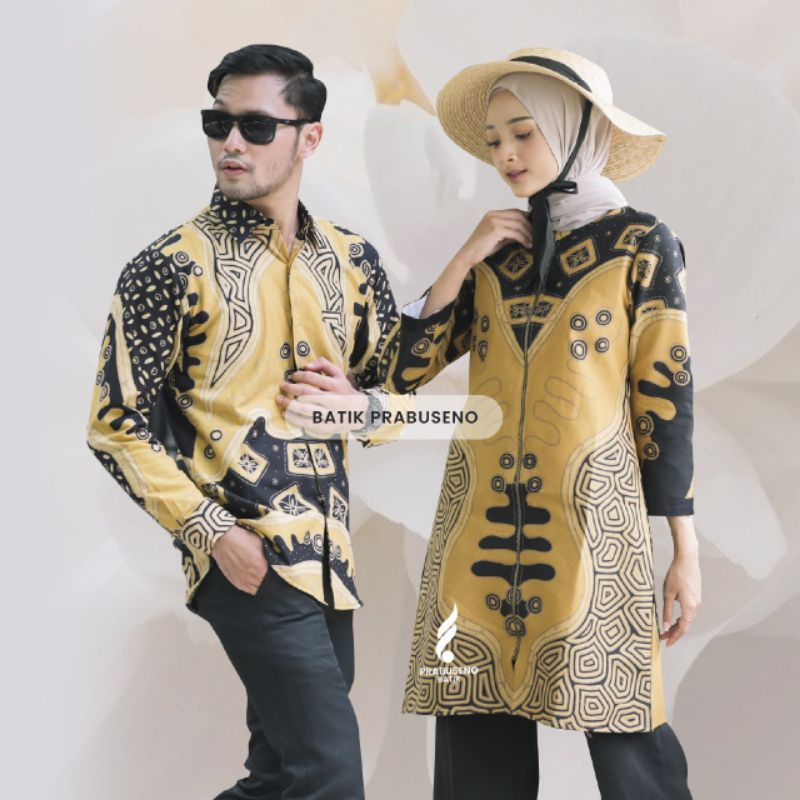 Atasan Batik Cauple  Printing Motif BAGAS  Slimfit Lengan Panjang Original Kemeja Atasan Elegan Kekinian Terbaru Jumbo Model Sekarang Kantor  Batik Wanita dan Pria Modern Busuk  Formal Full Puring XXL Tunik  Lengan Panjang