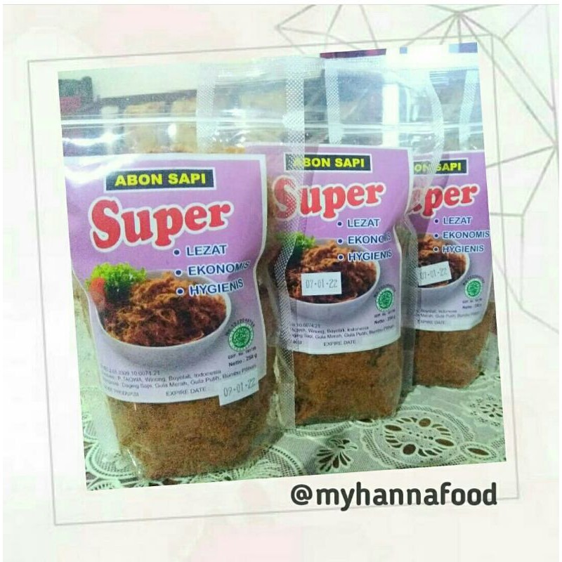 

BEST SELLER ABON SAPI SUPER ROJO KOYO