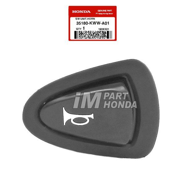 Tombol Klakson Revo 110 Revo AT Matic Spacy Vario 110 Techno Scoopy Karbu 35180-KWW-A01