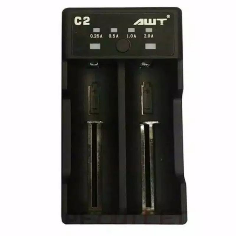 CHARGER 2 SLOT AWTT C2 2A CASAN BATERAI