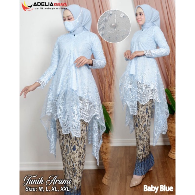 TUNIK ARUMI - SETELAN TUNIK UMBRELLA - TUNIK AZALEA - TUNIK TULLE - BUSUI FRIENDLY