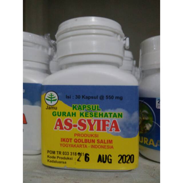 Kapsul Gurah Kesehatan As - Syifa As Syifa