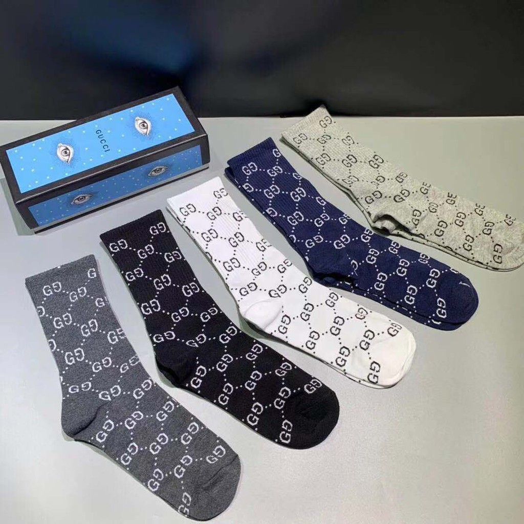 KAOS KAKI  GUCCI UNISEX IMPORT QUALITY Kode M1001 1 SET PREMIUM QUALITY