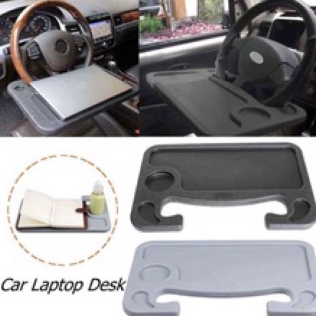 meja stir mobil holder tempat laptop notebook ipad portable tray makan