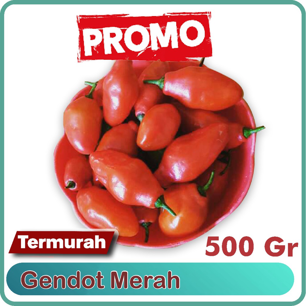

Cabe Gendot Merah 500 gram
