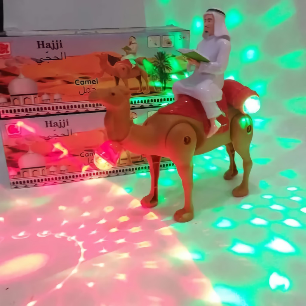 Mainan Anak Hewan Binatang Onta Unta Arab Berbunyi Lampu Oleh Oleh