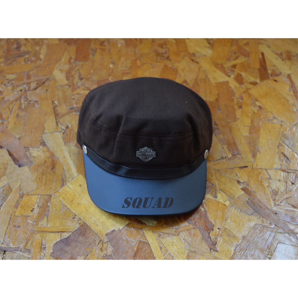 topi squad ajoee pria ariel - topi terkini